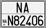 License plate of Italy, Cars (1927 year series)