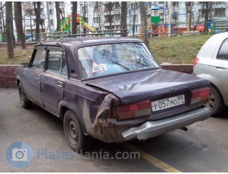 у057мо99, Lada (VAZ) 2107