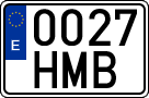 License plates of Spain, Ordinary (2000)