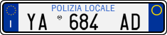 License plate of Italy, Cars (1994 year series)