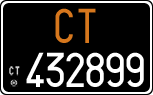 License plate of Italy, Cars (1927 year series)