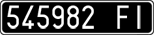 License plate of Italy, Cars (1927 year series)
