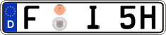 German license plate, Plates for oldtimers (type 