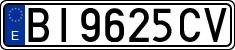 License plates of Spain, 1971 year series