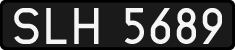 License plates of Poland, 1976 year system