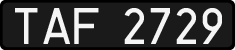 License plates of Poland, 1976 year system