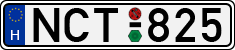 license plates of Hungary, Cars (1990)