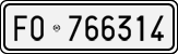 License plate of Italy, Cars (1927 year series)