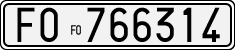 License plate of Italy, Cars (1927 year series)
