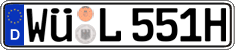 German license plate, Plates for oldtimers (type 