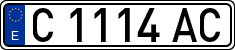 License plates of Spain, 1971 year series