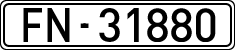 License plates of Spain, Official and military plates
