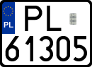 License plates of Poland, Regular car plates