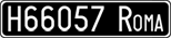 License plate of Italy, Cars (1927 year series)