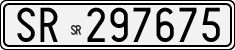 License plate of Italy, Cars (1927 year series)
