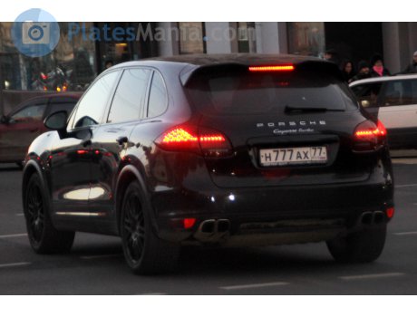 н777ах77, Porsche Cayenne