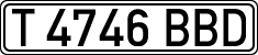 License plates of Spain, Specialty plates
