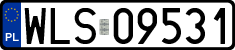 License plates of Poland, Regular car plates