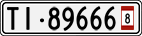 License plate of Switzerland, Provisional