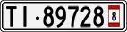 License plate of Switzerland, Provisional