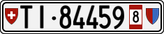 License plate of Switzerland, Provisional
