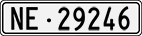 License plate of Switzerland, Cars