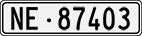 License plate of Switzerland, Cars