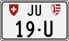 License plate of Switzerland, Dealer (with 