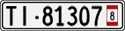 License plate of Switzerland, Provisional
