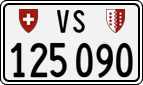 License plate of Switzerland, Cars