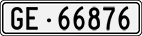 License plate of Switzerland, Cars
