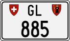 License plate of Switzerland, Cars