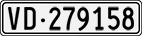 License plate of Switzerland, Cars