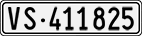 License plate of Switzerland, Cars