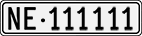 License plate of Switzerland, Cars