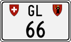 License plate of Switzerland, Cars