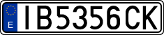License plates of Spain, 1971 year series
