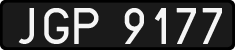 License plates of Poland, 1976 year system