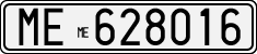 License plate of Italy, Cars (1927 year series)
