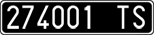 License plate of Italy, Cars (1927 year series)