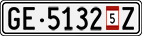 License plate of Switzerland, Vehicles w/o paid duty (with 