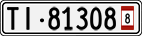License plate of Switzerland, Provisional