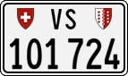 License plate of Switzerland, Cars