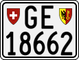 License plate of Switzerland, Motorcycles