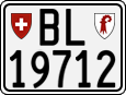 License plate of Switzerland, Motorcycles
