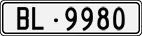 License plate of Switzerland, Cars