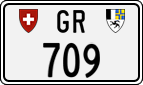 License plate of Switzerland, Cars