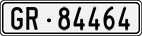 License plate of Switzerland, Cars