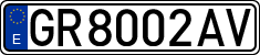 License plates of Spain, 1971 year series