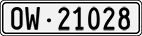 License plate of Switzerland, Cars